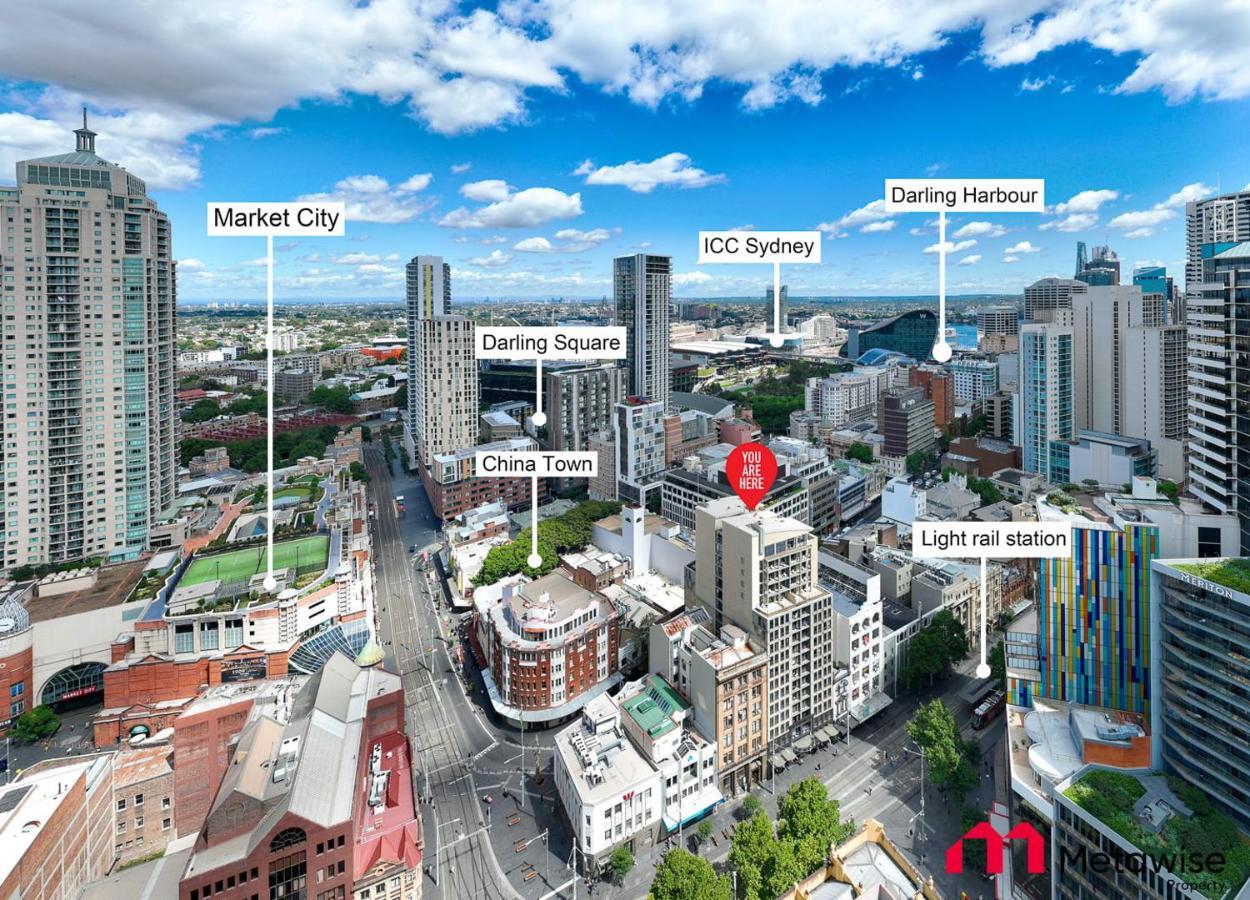 Metawise Sydney Cbd Haymarket Luxe 2Bed Penthouse Aqua 外观 照片