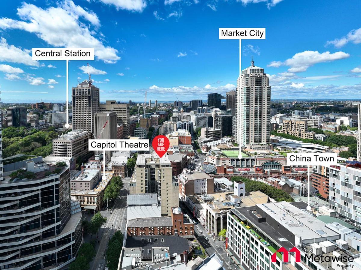 Metawise Sydney Cbd Haymarket Luxe 2Bed Penthouse Aqua 外观 照片